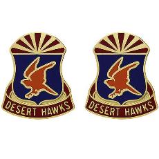 285th Aviation Regiment Unit Crest (Desert Hawks)